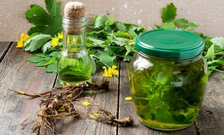 tincture of celandine for nail fungus