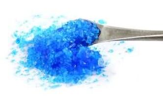 Copper sulfate used against toenail fungus